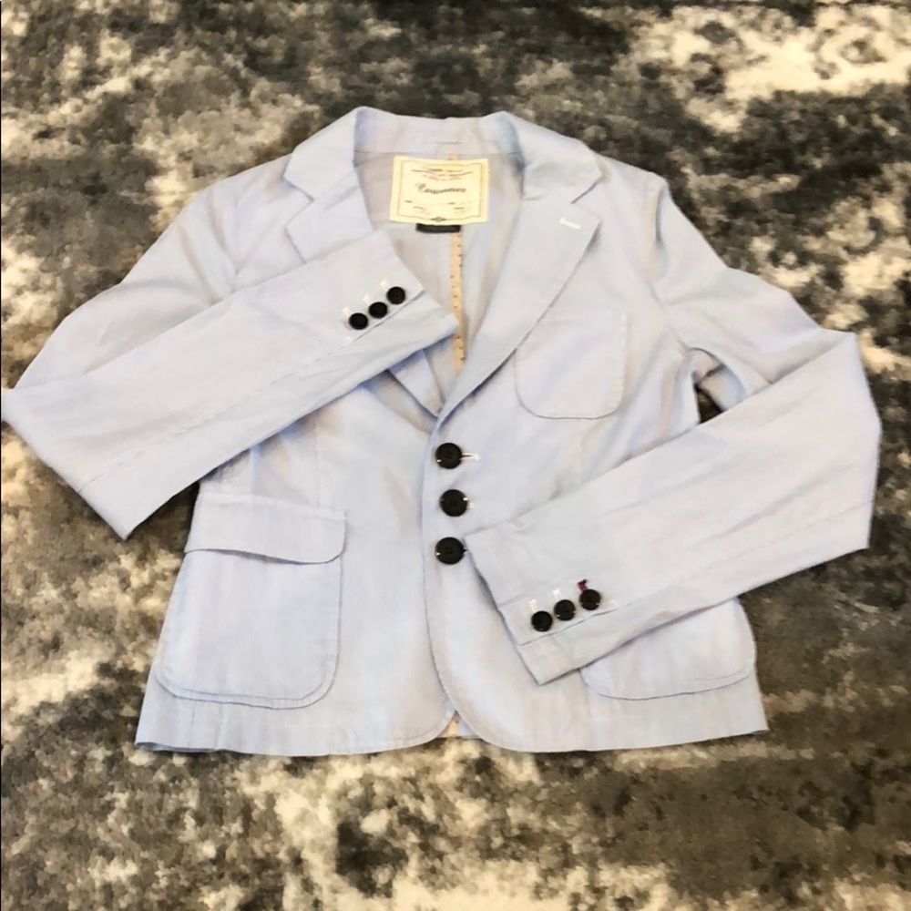 Anthro Cartonnier Blazer Career Jacket Stripe XS